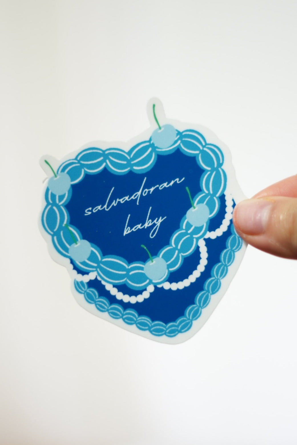 'El Salvador' Vintage Pastel Sticker