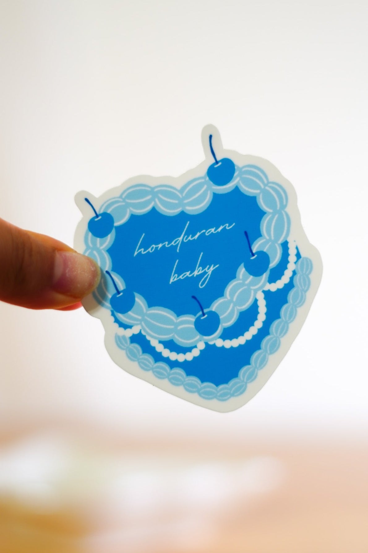 'Honduras' Vintage Pastel Sticker