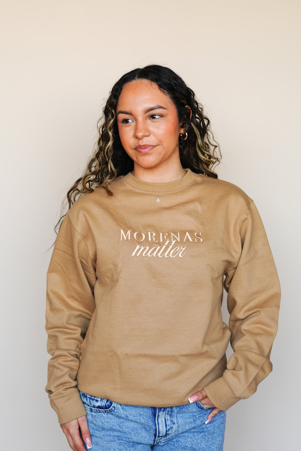 'Morenas Matter' Crewneck