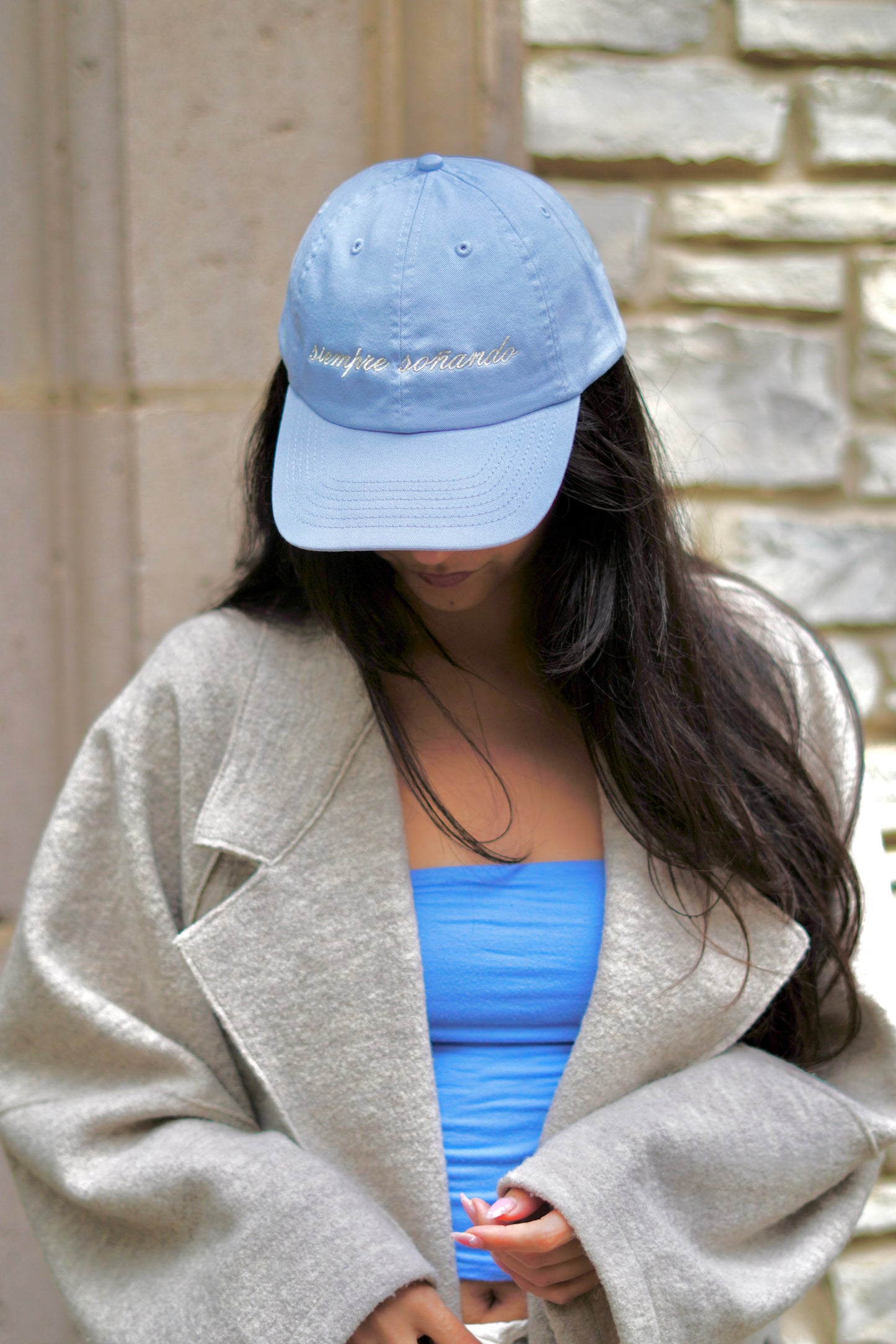 'Siempre Soñando' Baby Blue Hat