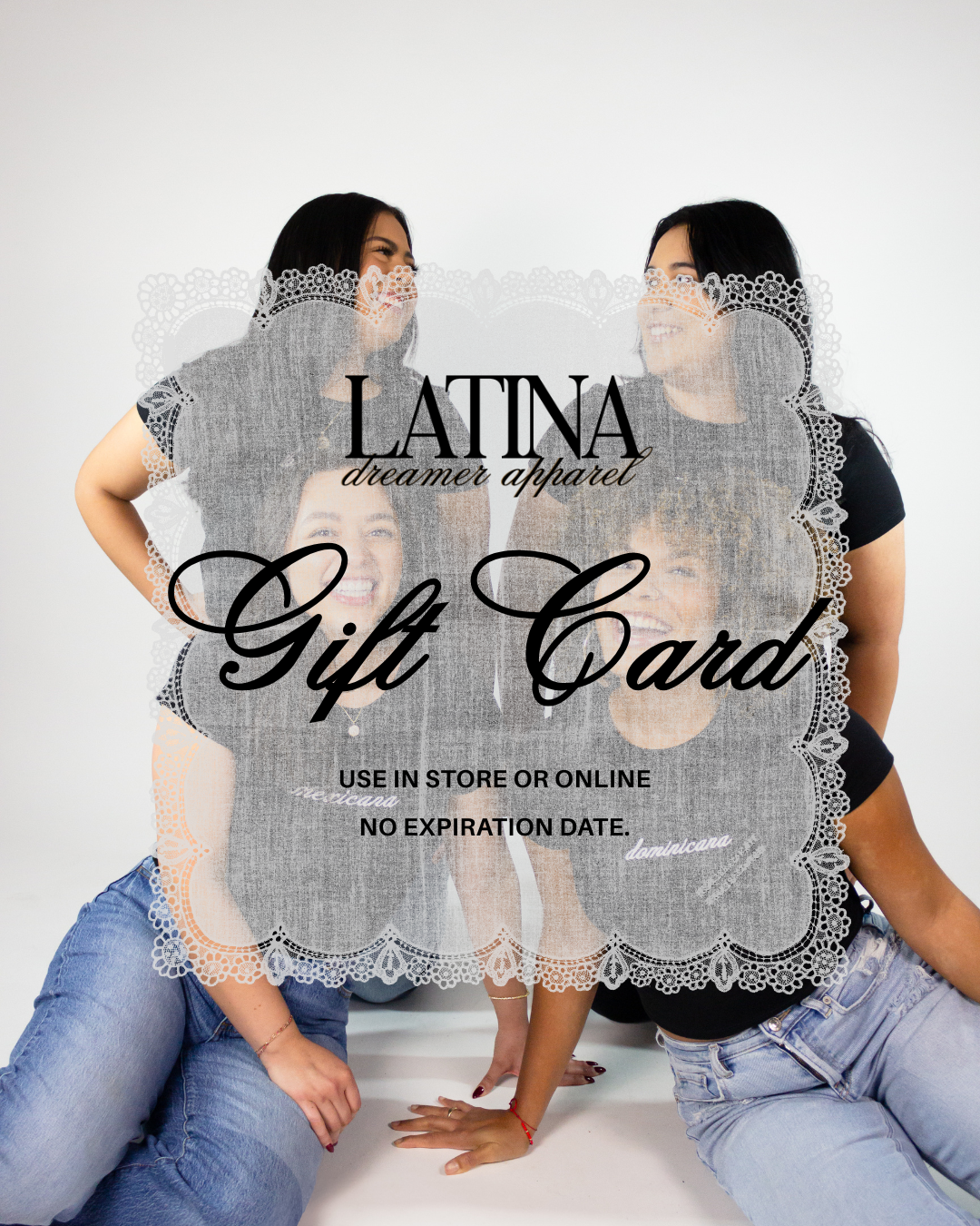 Latina Dreamer Apparel Gift Card
