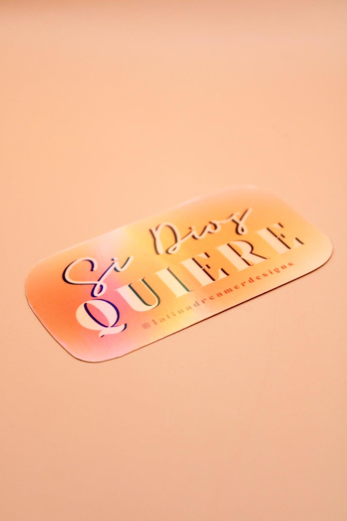 'Si Dios Quiere' Sticker