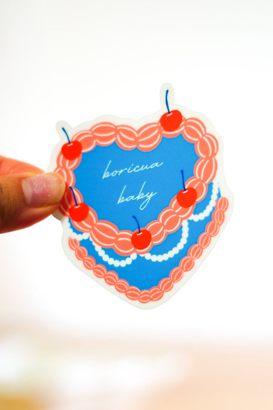 'Puerto Rico' Vintage Pastel Sticker