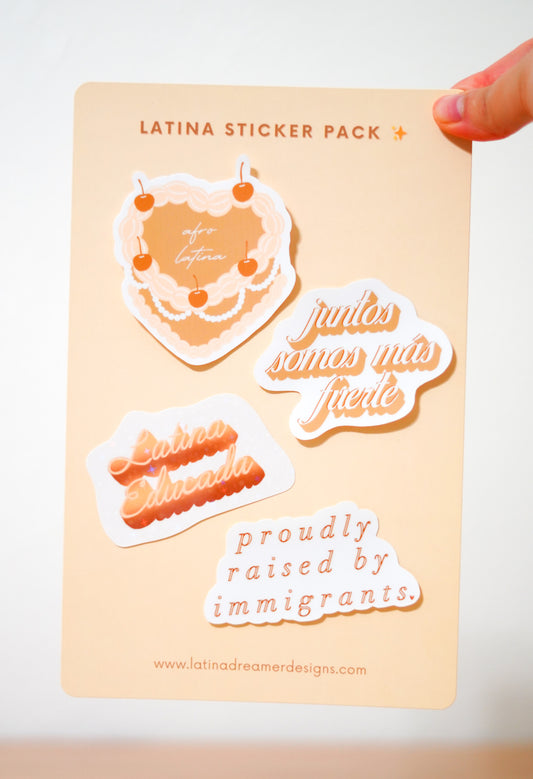 Latina Sticker Pack (Customizable)