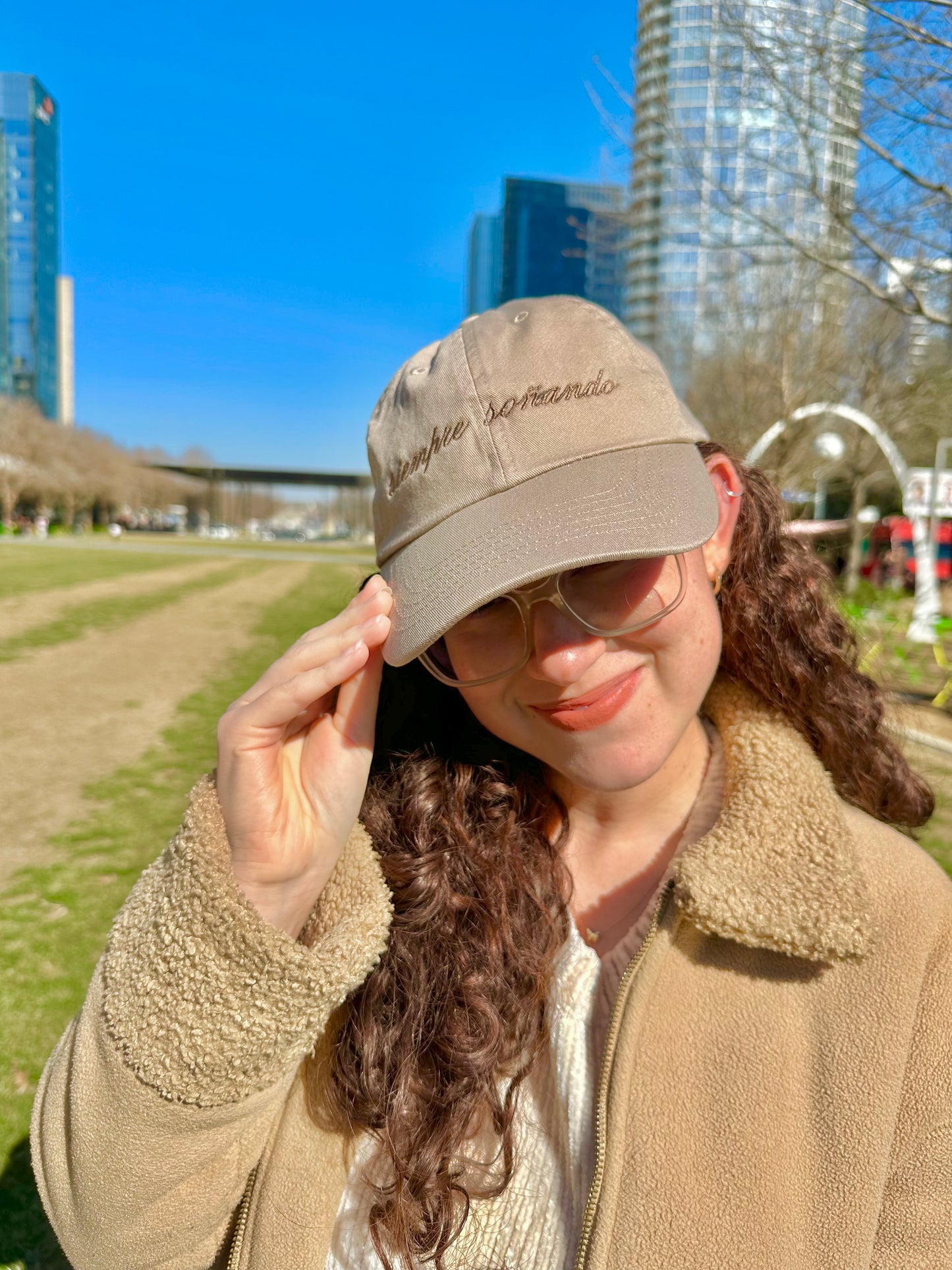 'Siempre Soñando' Khaki Hat