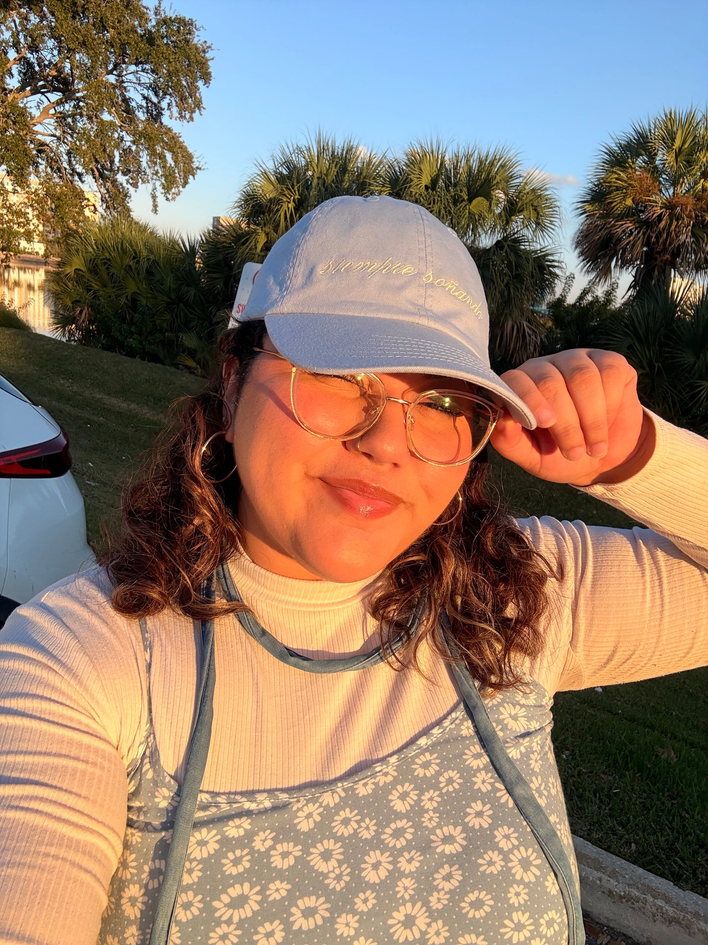 'Siempre Soñando' Baby Blue Hat