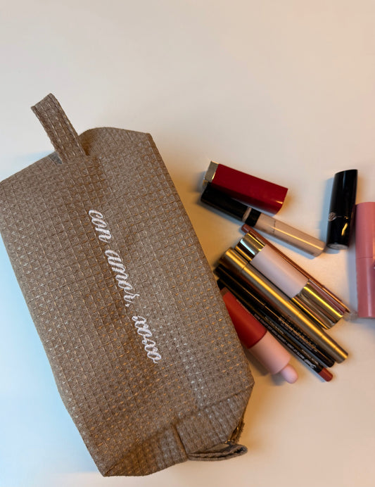 'Con Amor, XOXO' Waffle Bag