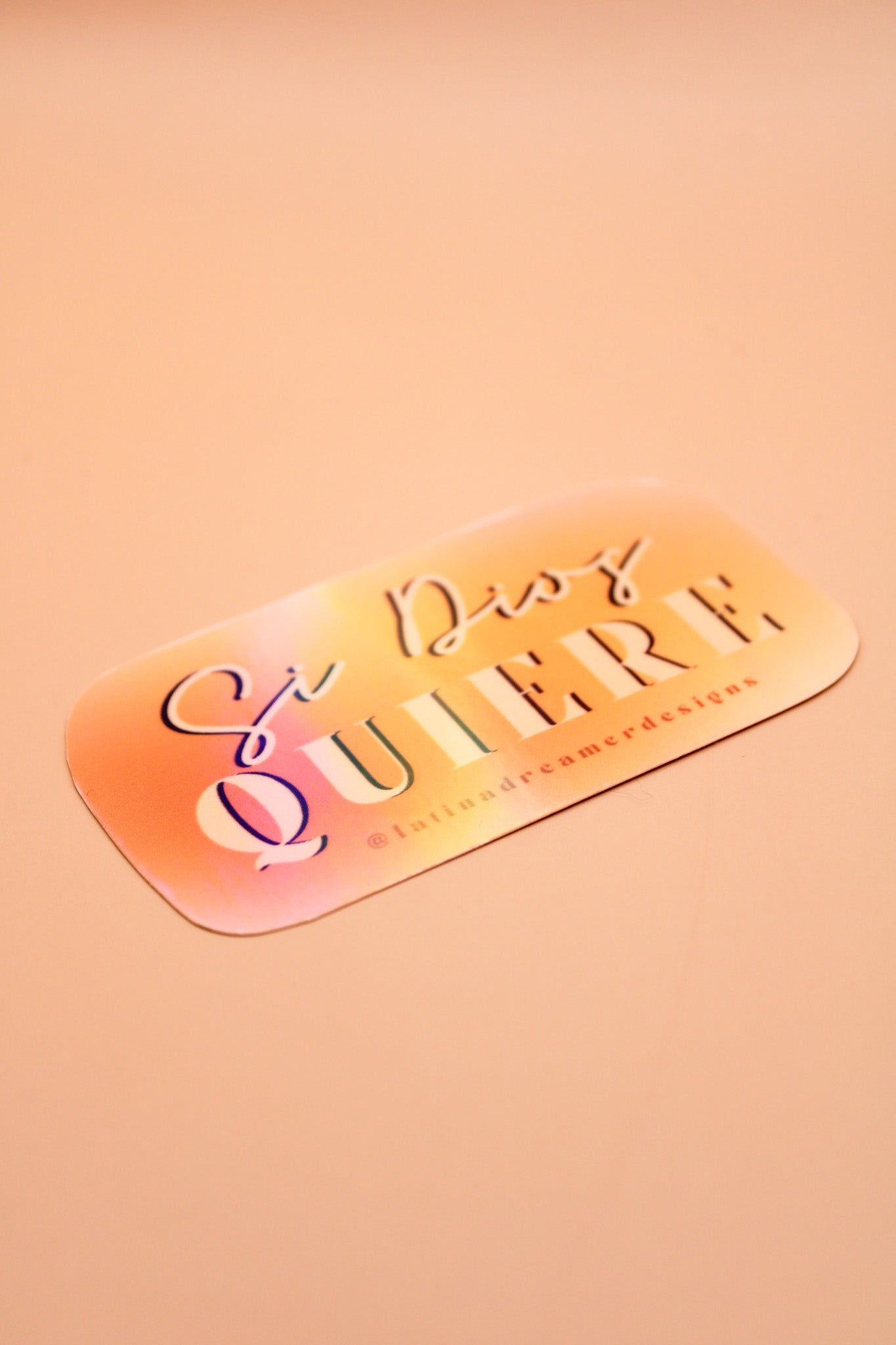 'Si Dios Quiere' Sticker