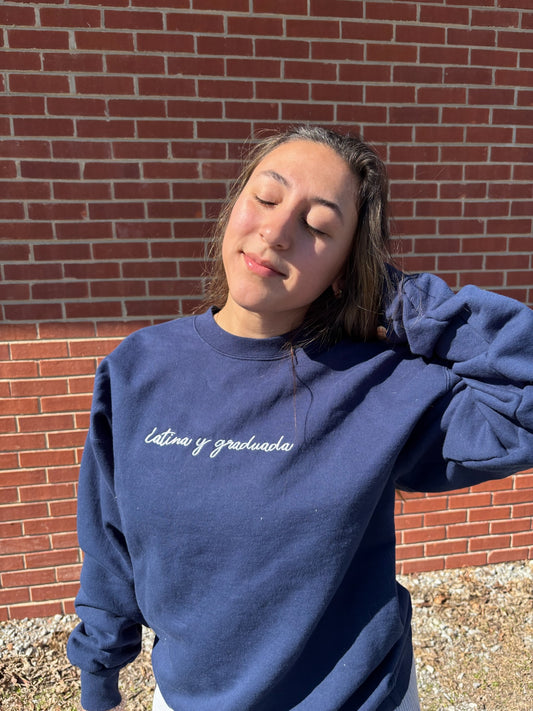 Neutral 'Graduate' Crewnecks