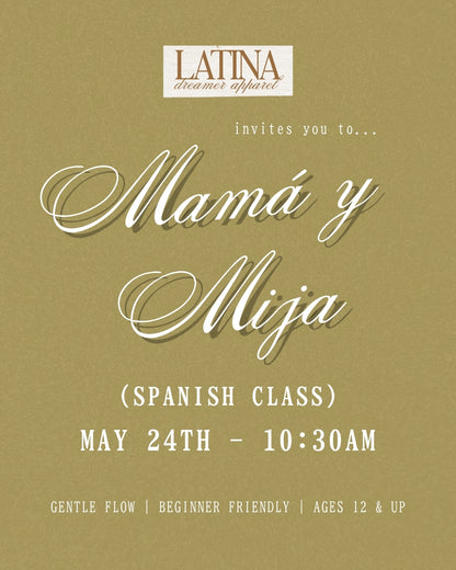 Mamá y Mija: Mom & Daughter Yoga Experience 🍃