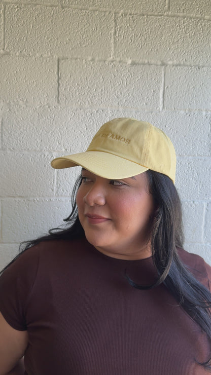 'Raíces De Amor' Pastel Yellow Hat